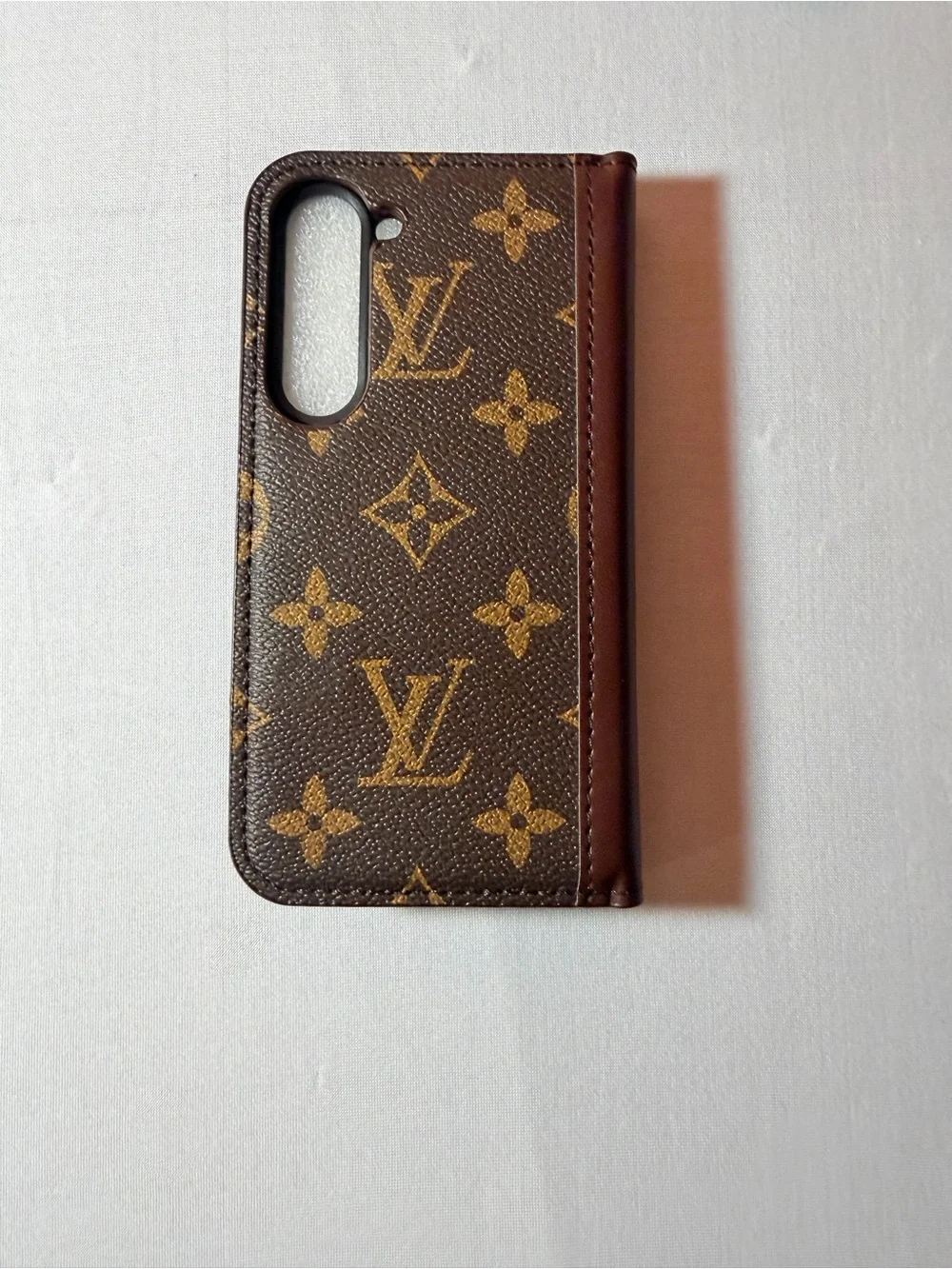 Samsung Galaxy 23-Brown Monogram Phone Wallet brand new